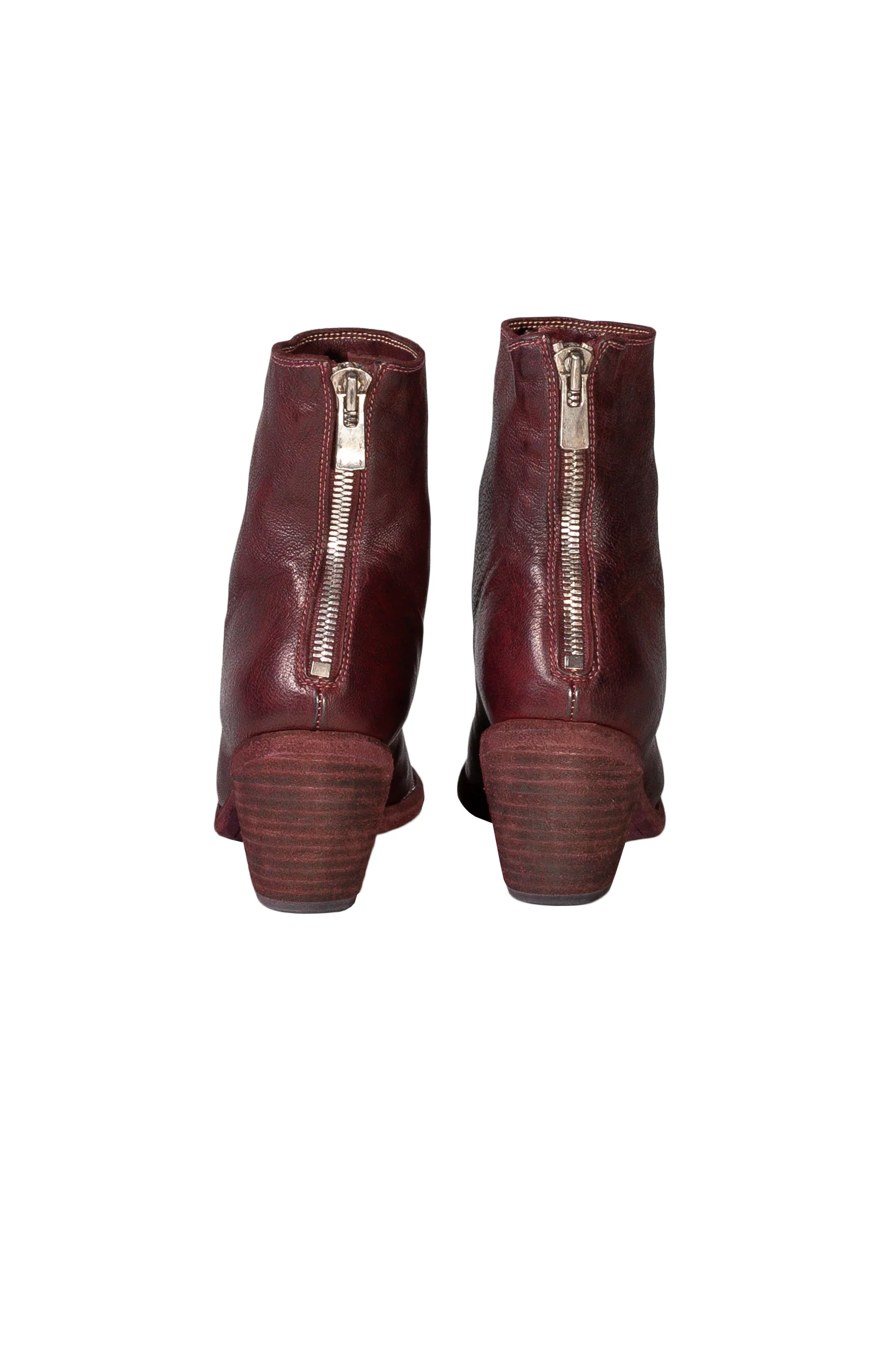 Cuban Heel Lined Back Zip Boot - Image 5