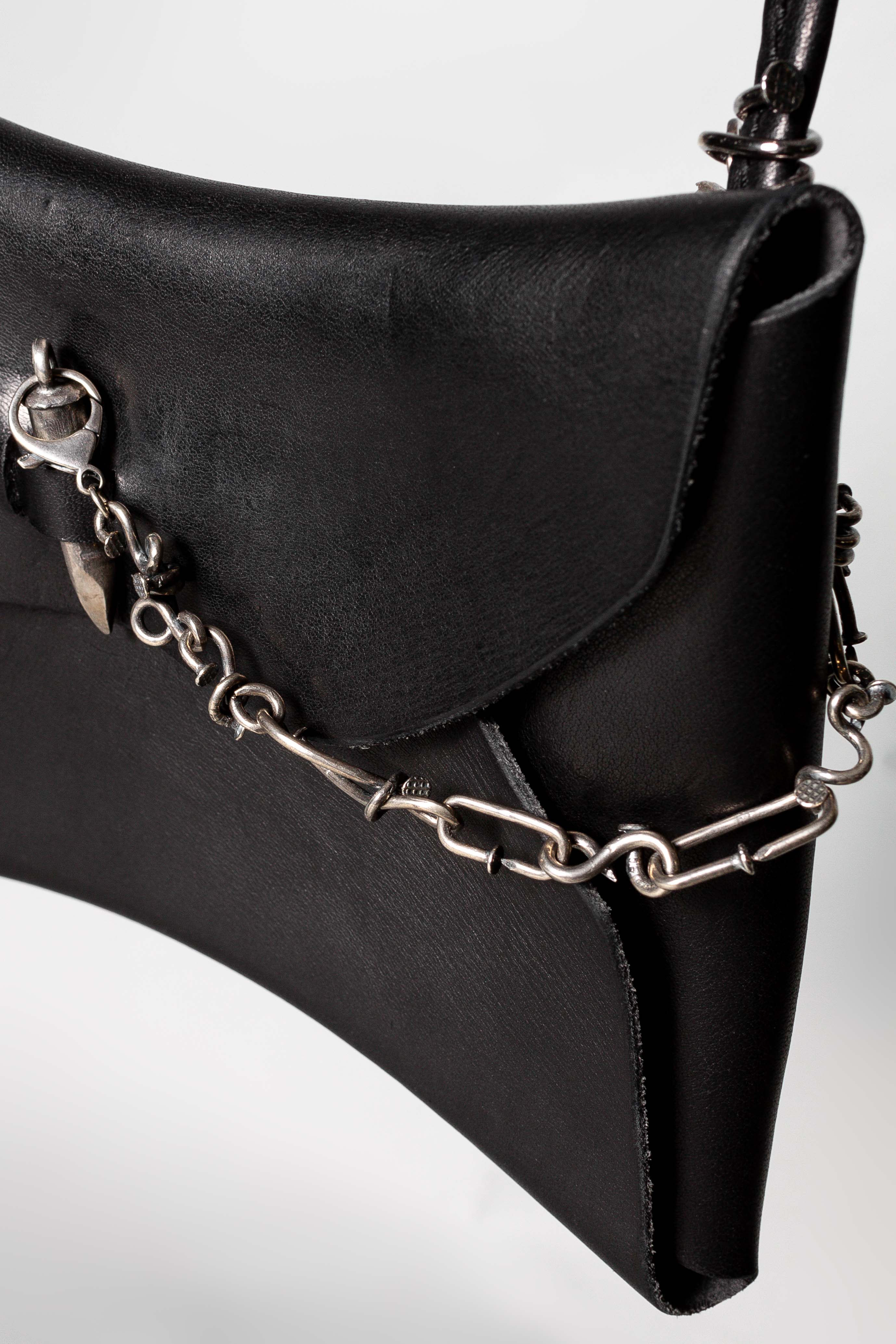 Full Grain Shoulder Envelope Bag - Image 3