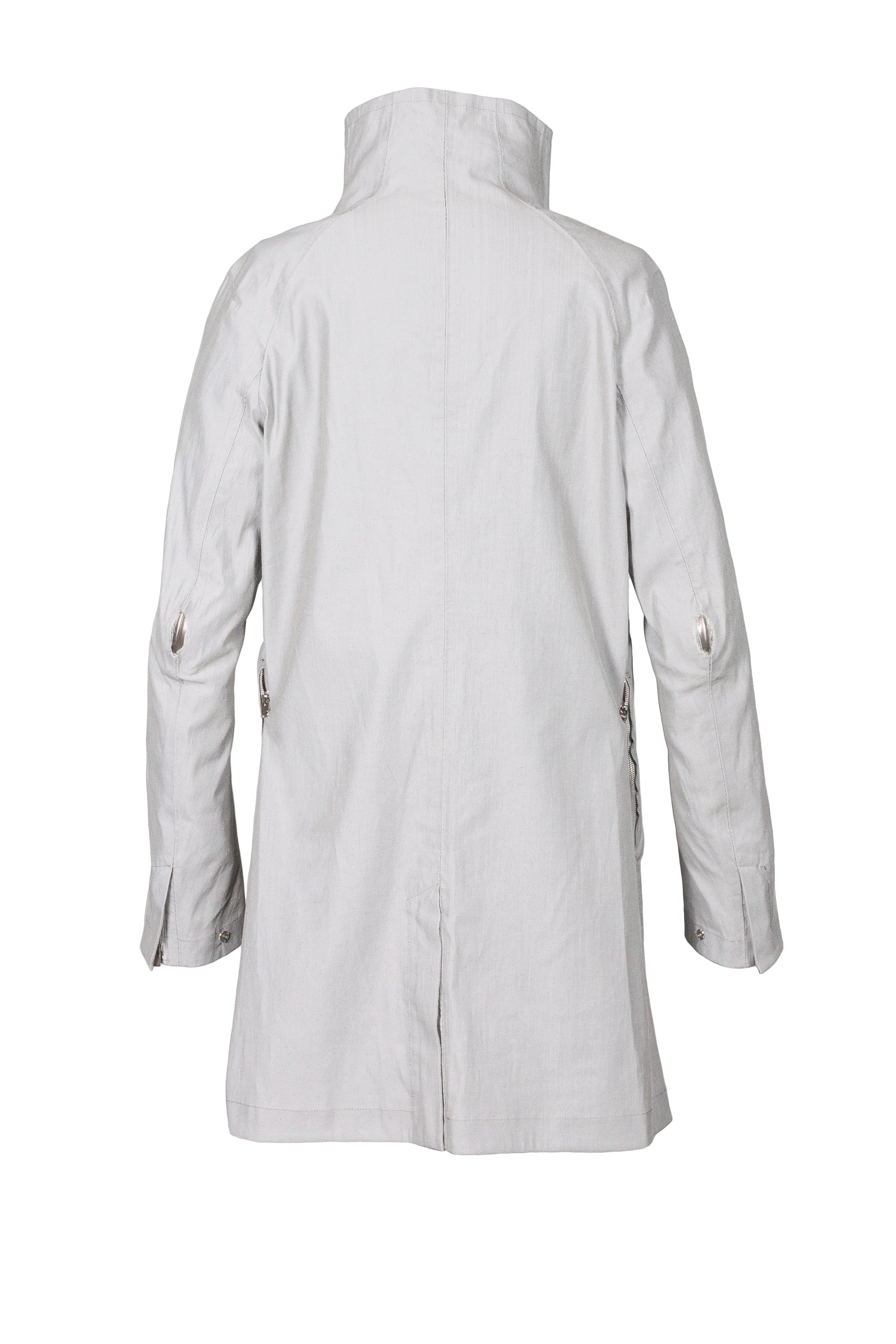 Stirred Chain Seam Prosthetic Elbow Button Down Parka - Image 3