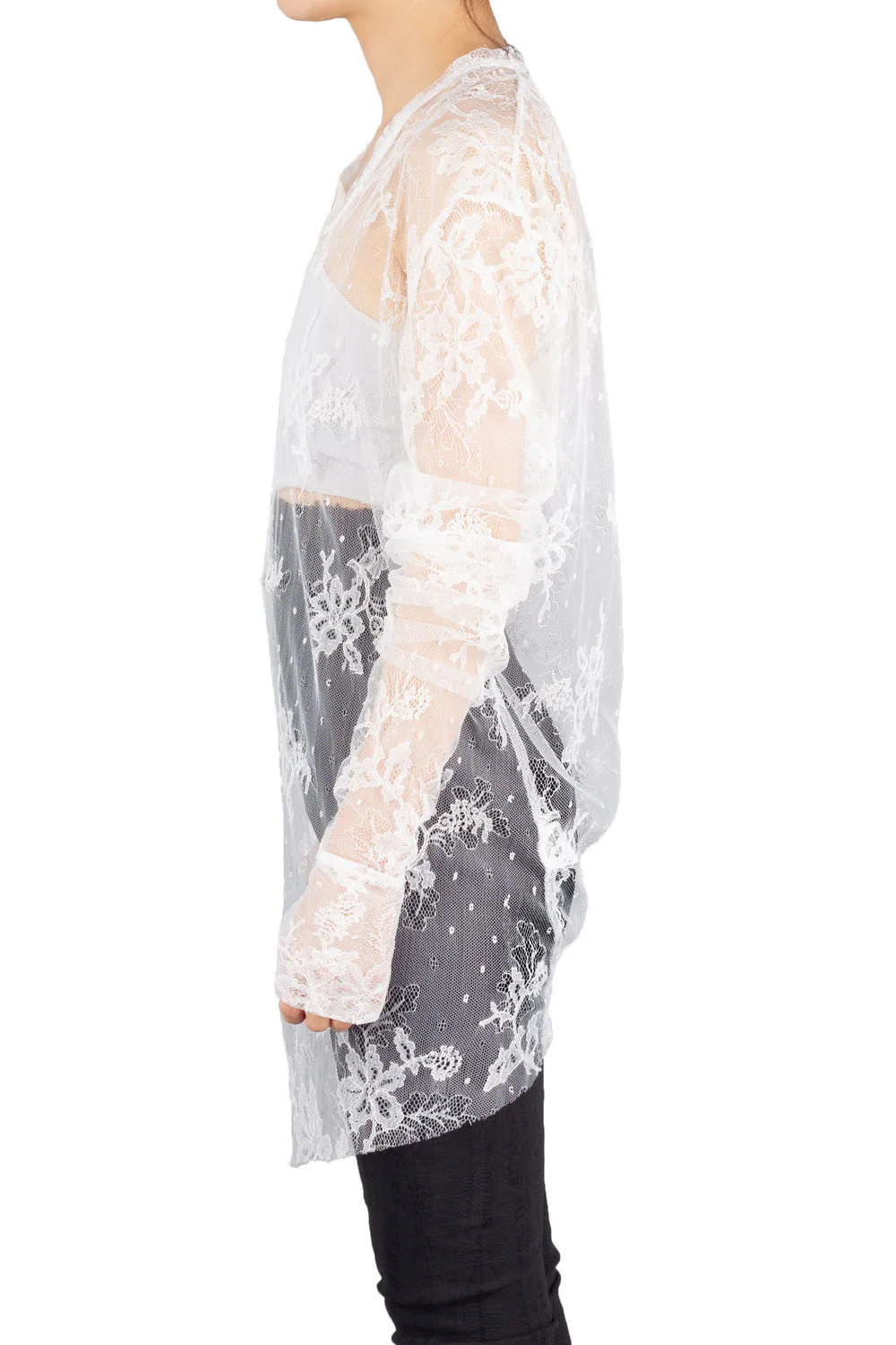 Asymmetric Lace Top - Image 3