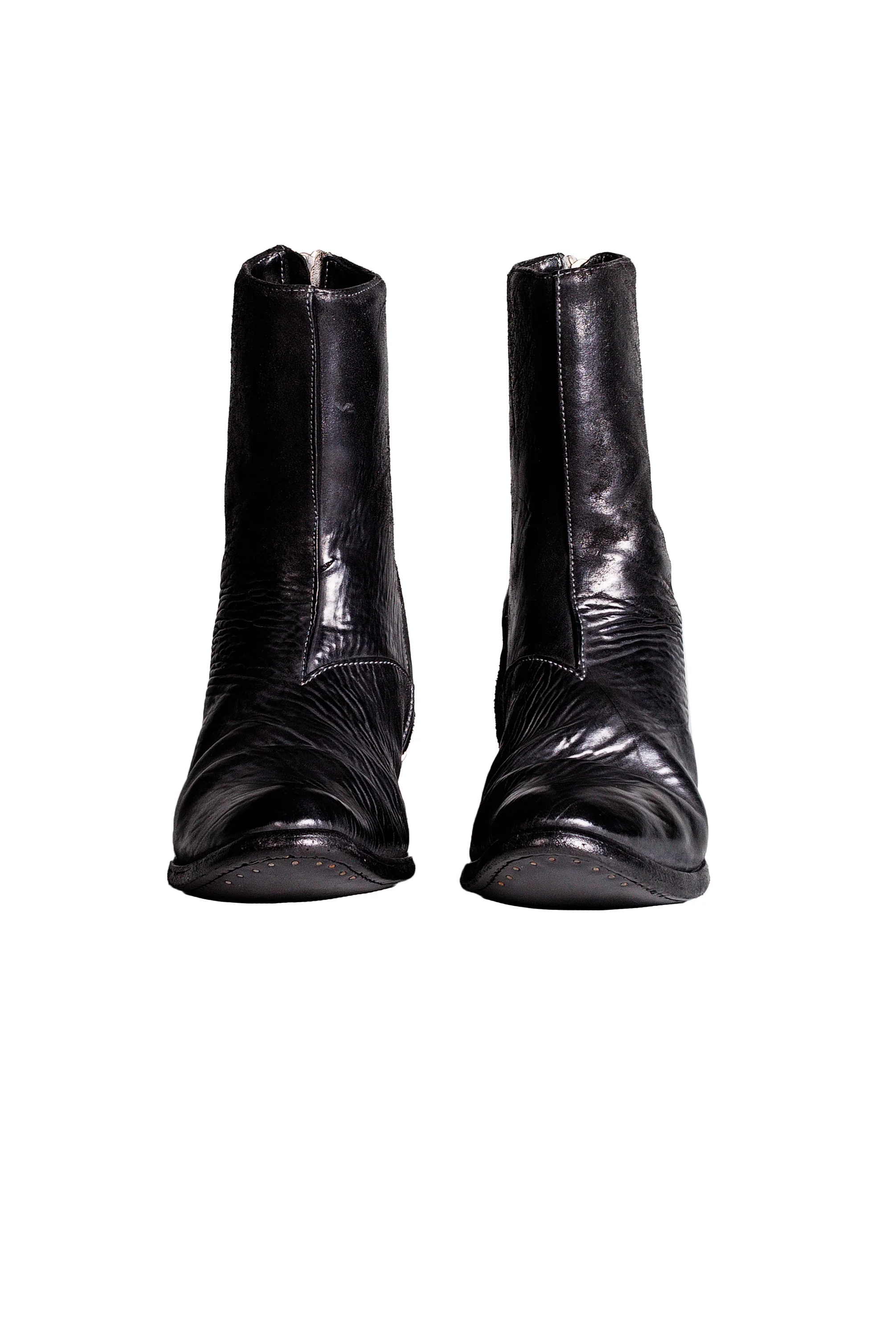 Object Dyed Lined Diagonal Zip Goodyear Boot - Image 3