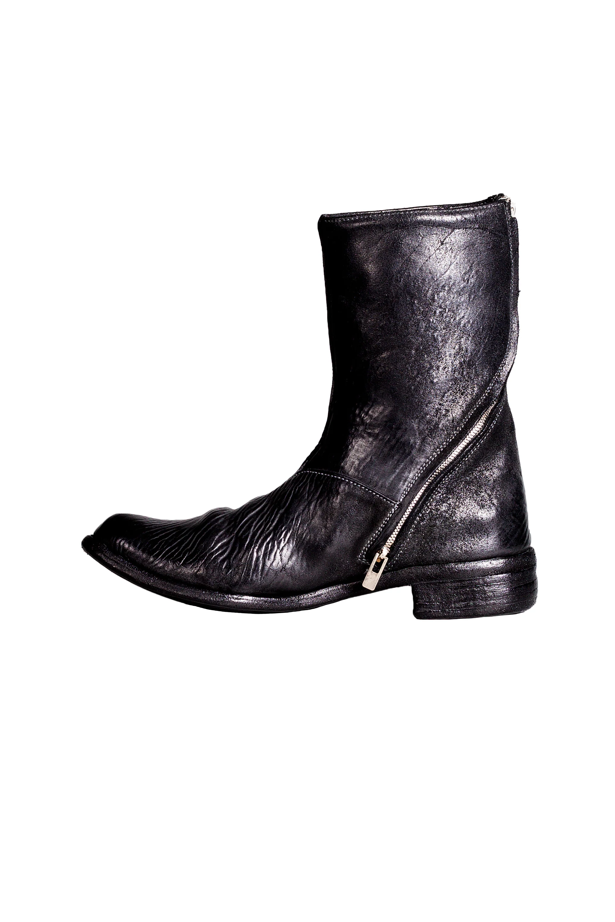Object Dyed Lined Diagonal Zip Goodyear Boot - Image 4