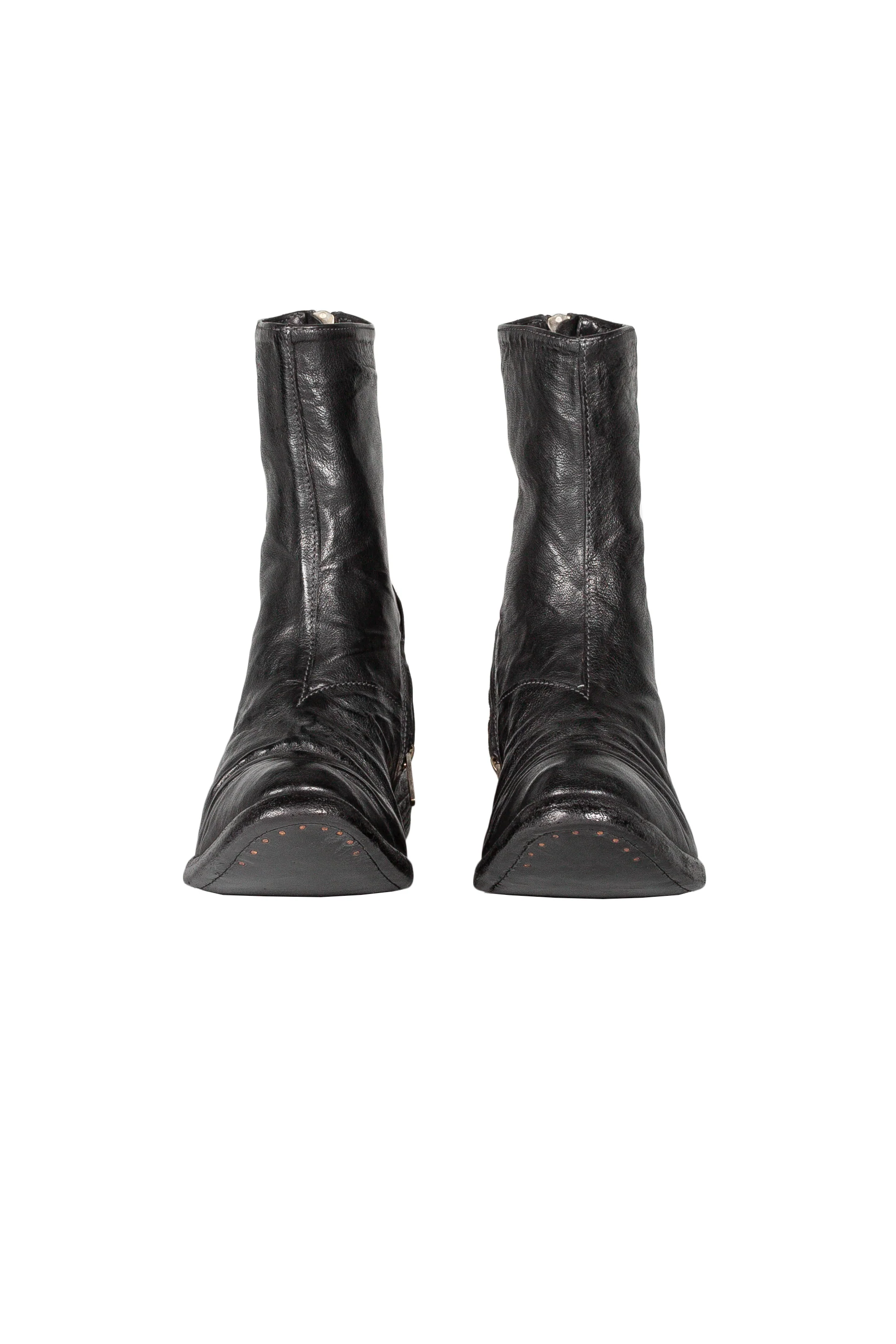Object Dyed Lined Diagonal Zip Goodyear Boot - Image 3