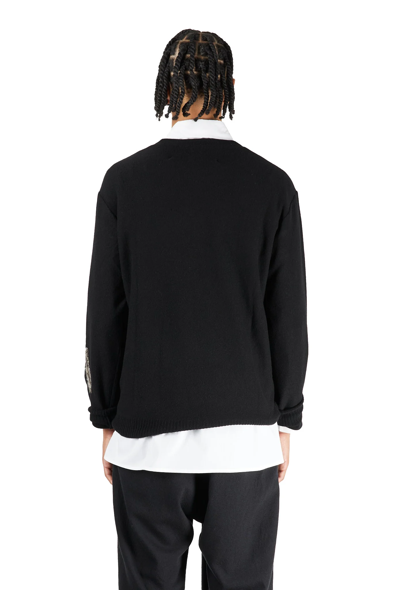 Small Statue Intarsia Sweater - Image 3