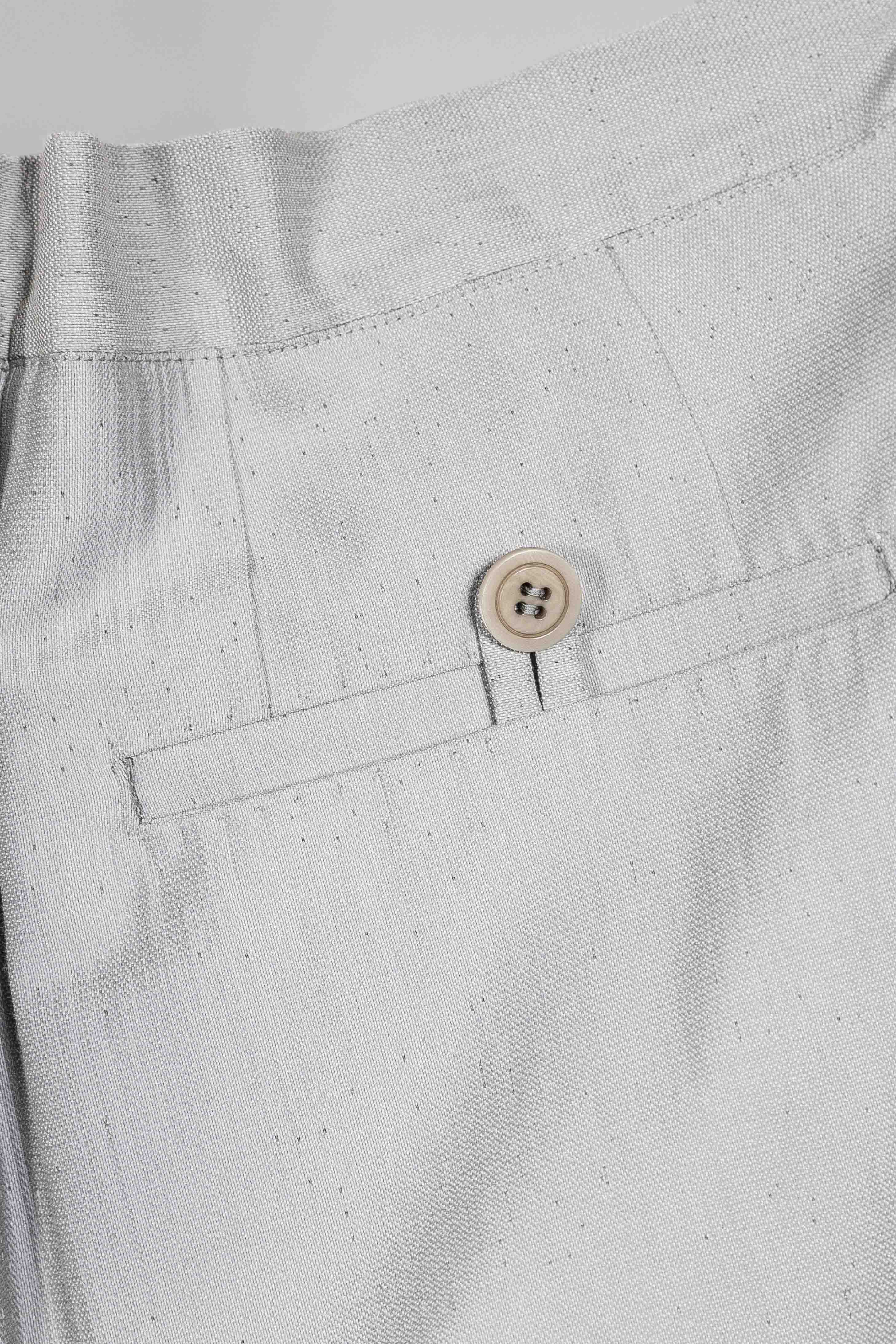 Stirred Chain Seam, Long Crotch Ankle Trousers - Image 4