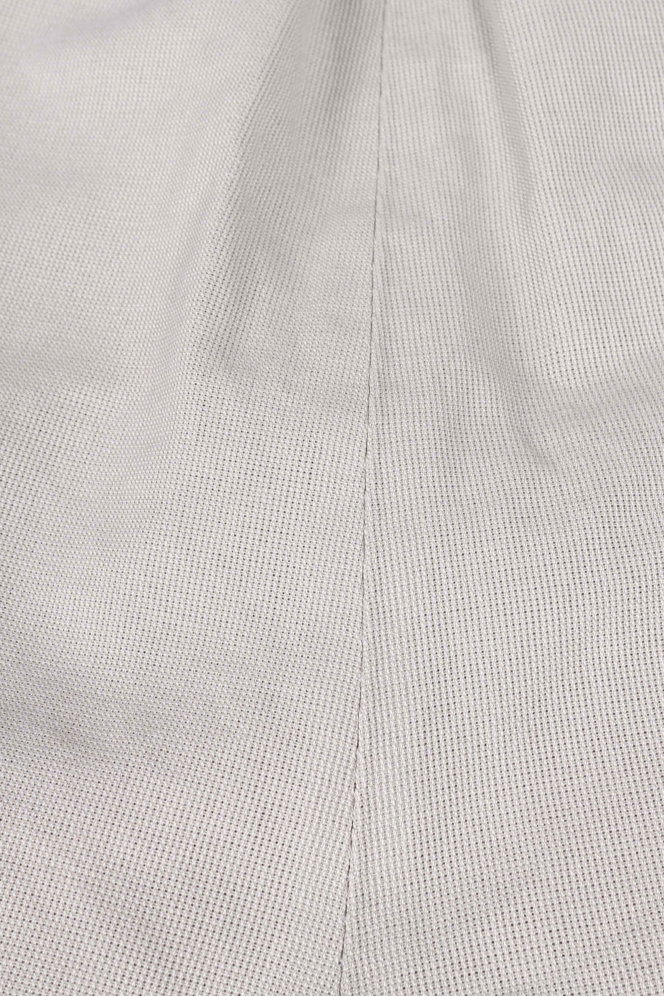 Stirred Chain Seam Long Crotch Knee Trousers - Image 4