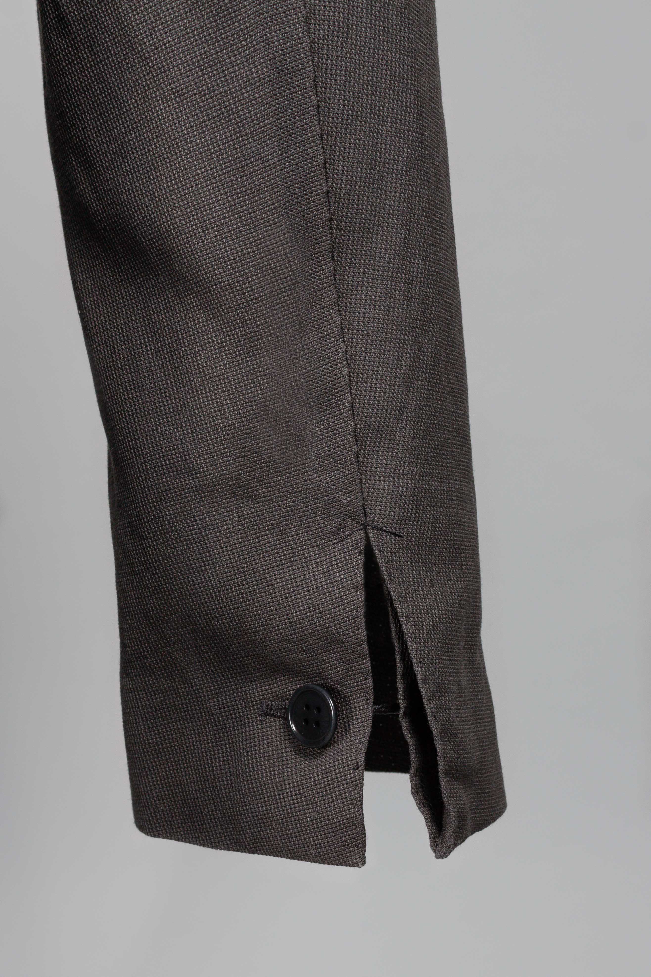 Stirred Unlined Chain Seam, 1 Button Jacket - Image 4