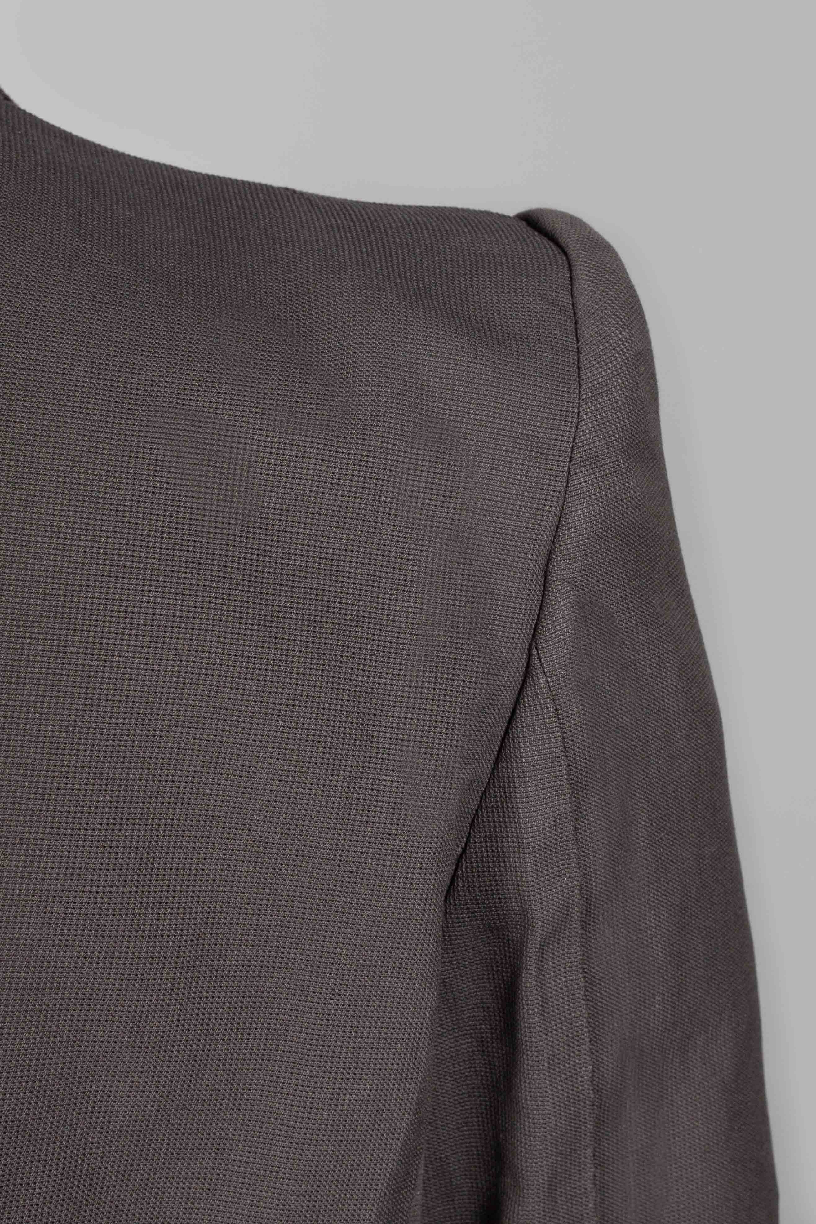 Stirred Unlined Chain Seam, 1 Button Jacket - Image 5