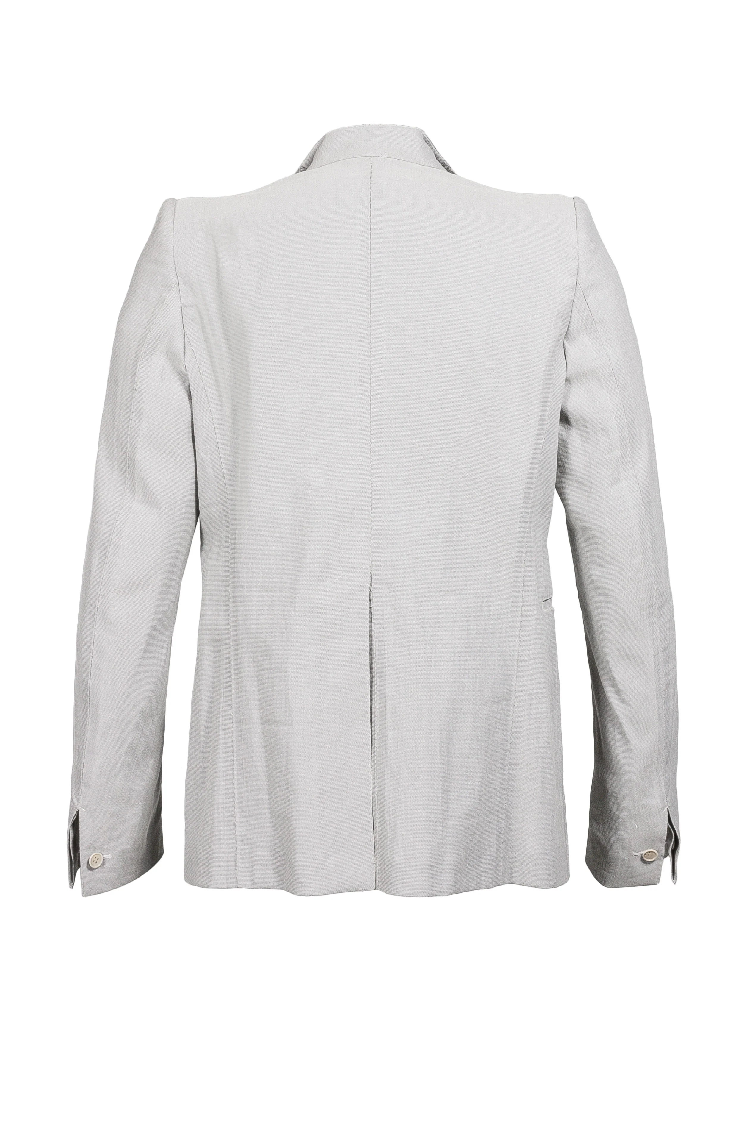 Stirred Unlined Chain Seam, 1 Button Jacket - Image 4